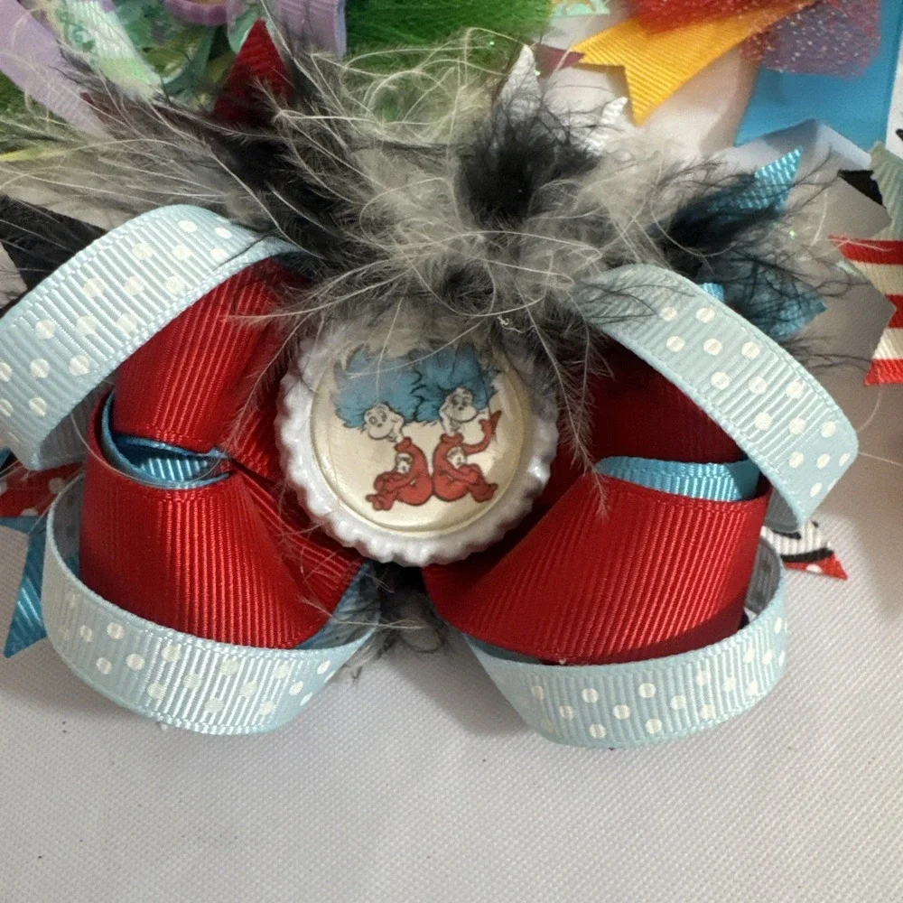 Hair Bows‎ For Girls Handmade Disney Trolls My Little Pony Princess Dr. Seuss